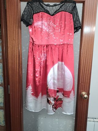 Vestido navidad divertido.
