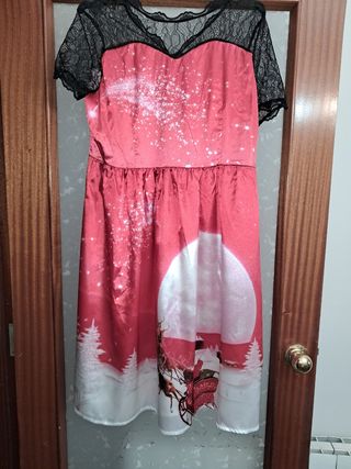 Vestido navidad divertido.
