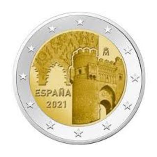 Moneda conmemorativa 2 euros Toledo 2021