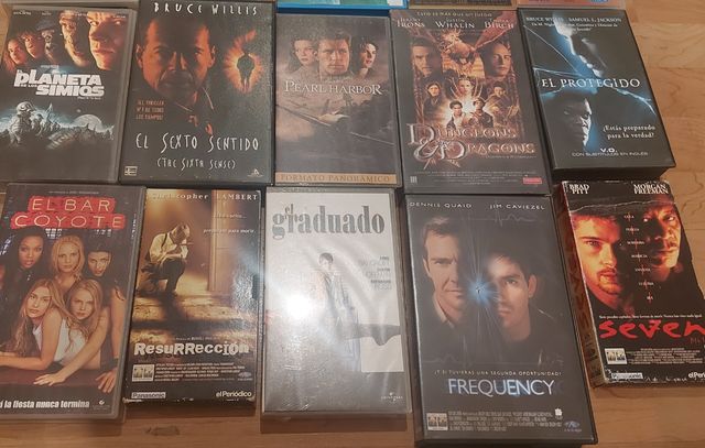 Lote 24 películas VHS