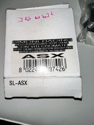 Simoni Racing ASX Anello Portapulsante clacson!
