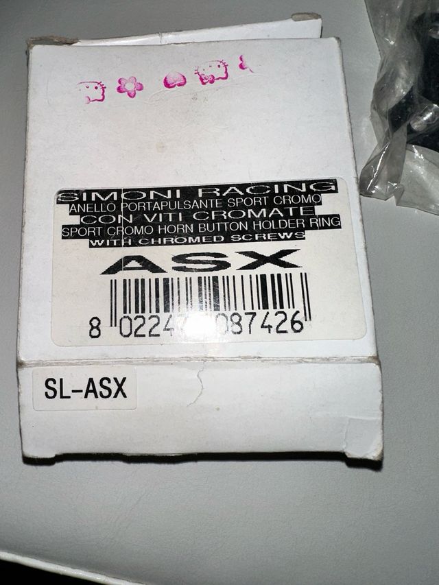 Simoni Racing ASX Anello Portapulsante clacson!