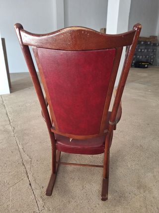 Butaca, mecedora antigua. Vintage