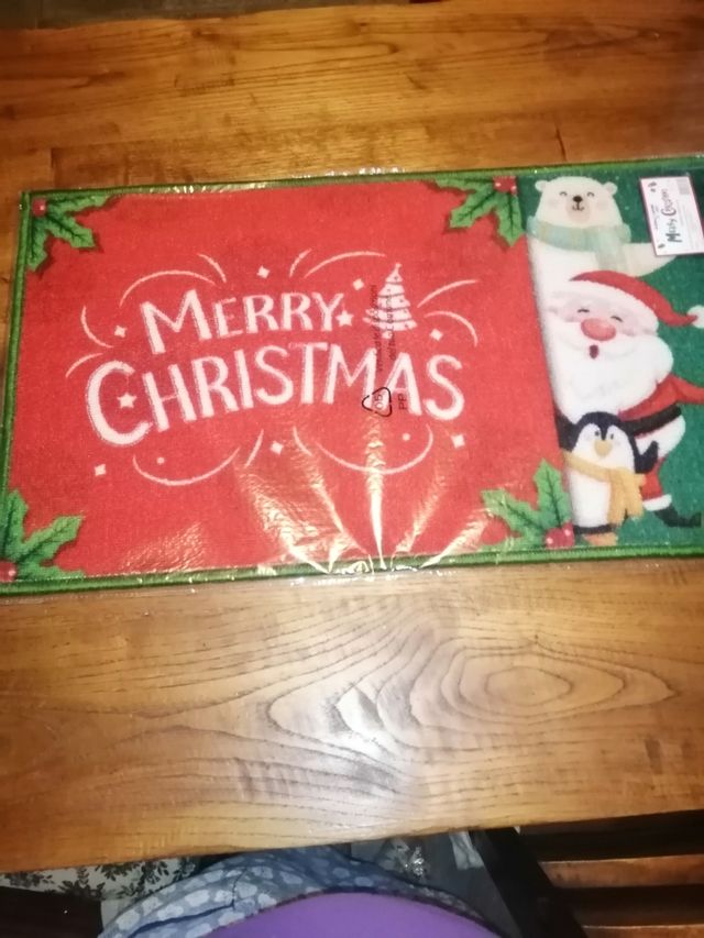 Tappetino natalizio a mo 'di cartolina