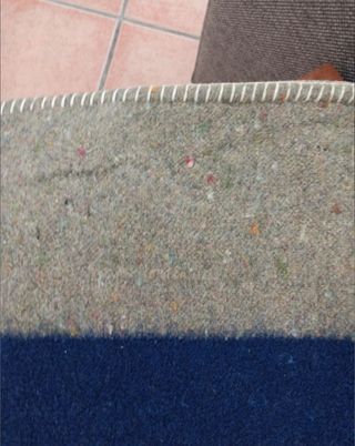 Manta lana fibra reciclada 140 x 190 cm