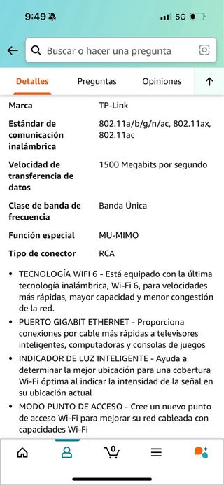 TP-Link RE500X - WIFI 6 Repetidor, AX1500 WiFi