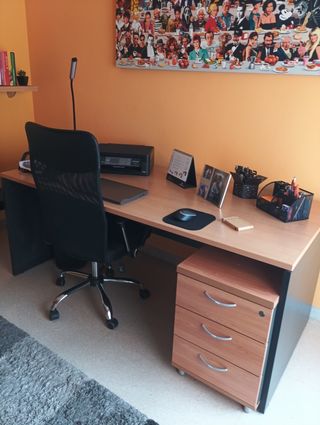 Mesa despacho con cajonera