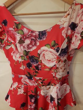 Vestido elegante, fiesta, boda, comunión.