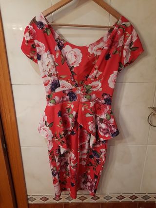 Vestido elegante, fiesta, boda, comunión.