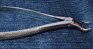 Alicate de extração aço inox clinica 2un