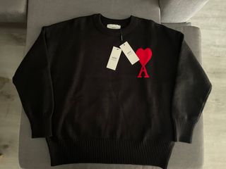 Jersey Ami Paris Negro M