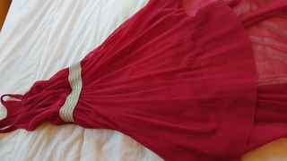 VESTIDO FIESTA ROJO