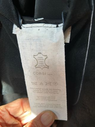 Americana piel-napa CERRUTI 1881
