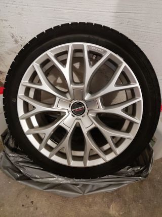 Llantas Borbet DY 8Jx18, 5x112 y gomas de invierno