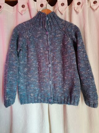 Chaqueta tejida a mano