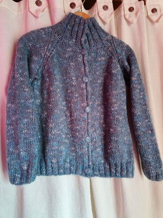 Chaqueta tejida a mano