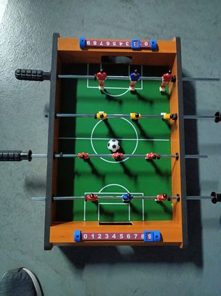 Futbolín para niños sin usar