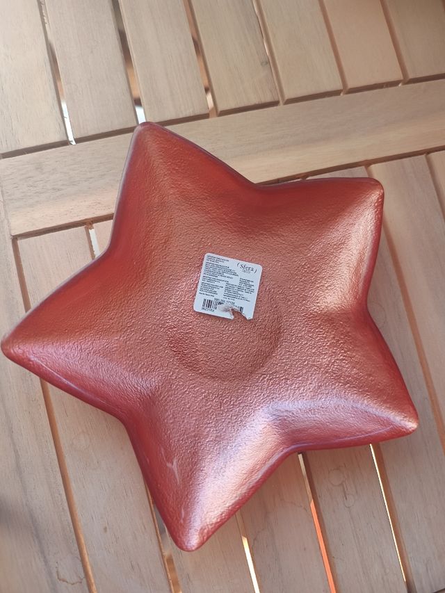 Estrella Navidad aperitivos o decoracion Nueva