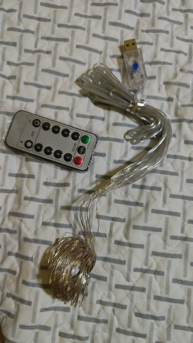 ¡Ambiente Mágico! Cadena de Luces LED Tipo Cortina