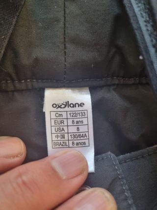 Pantalón esquí infantil.