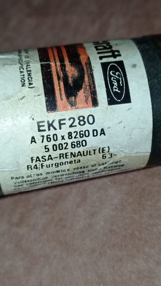 Manguitos superior del Radiador de agua Renault 4.