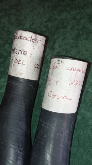 Manguitos radiador superior Opel Corsa 1200 y 1300