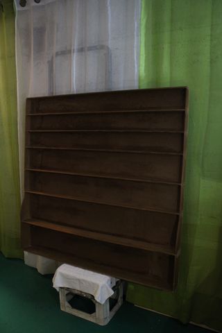 Espositore in legno