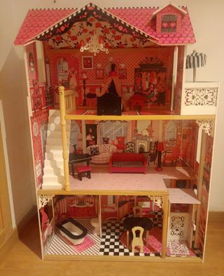 Casa de muñecas madera kidkraft , canad