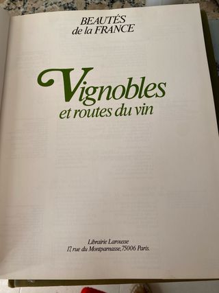 GUIA,ATLAS MUNDIAL ,y RUTAS de los VINOS