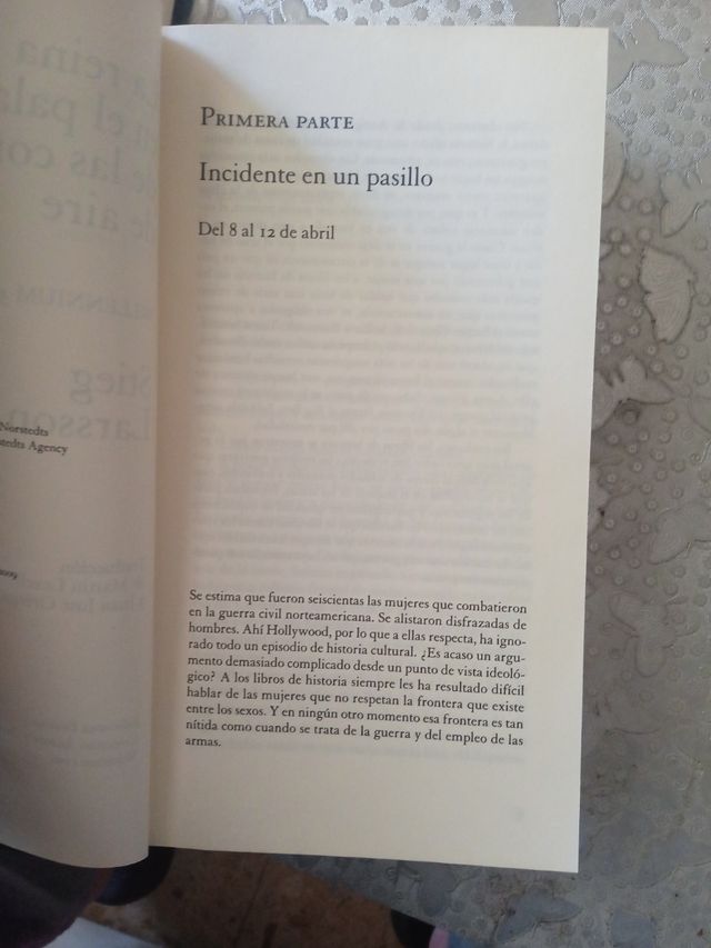 La chica que soñaba con una cerilla y un bidón...