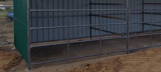 Cancillas para caballos/vacas 4 tubos 