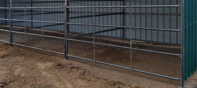 Cancillas para caballos/vacas 4 tubos 