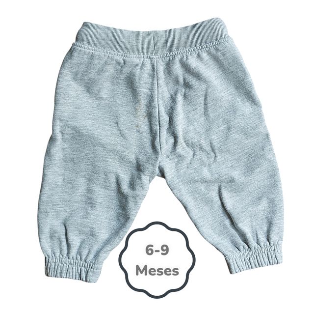 Calças Cinzentas MO 6-9 meses