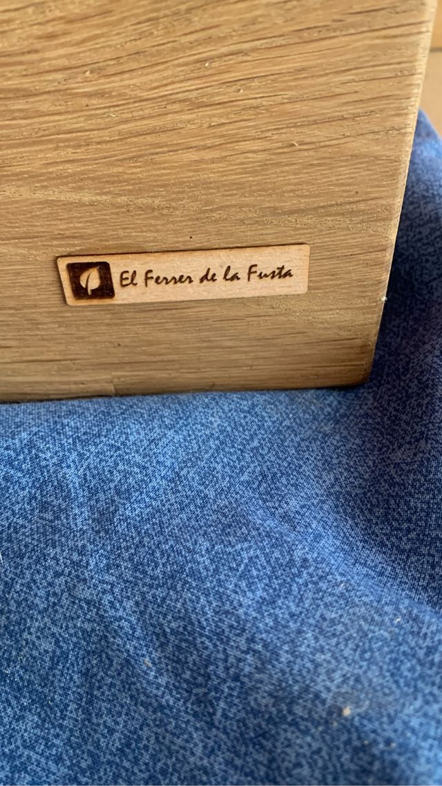 Specchio in rovere massiccio (NUOVO)