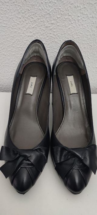 Zapatos Tacón Lazo - Zara T-38
