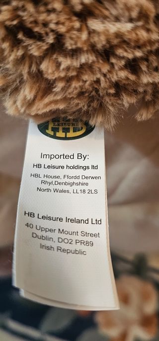 Peluche cane HB Leisure