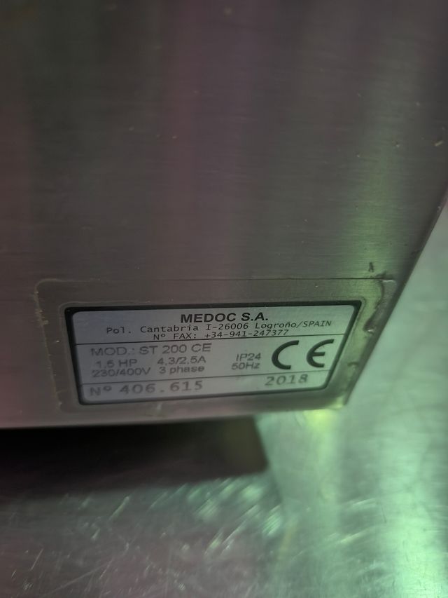 Sierra cortadora de hueso y carne