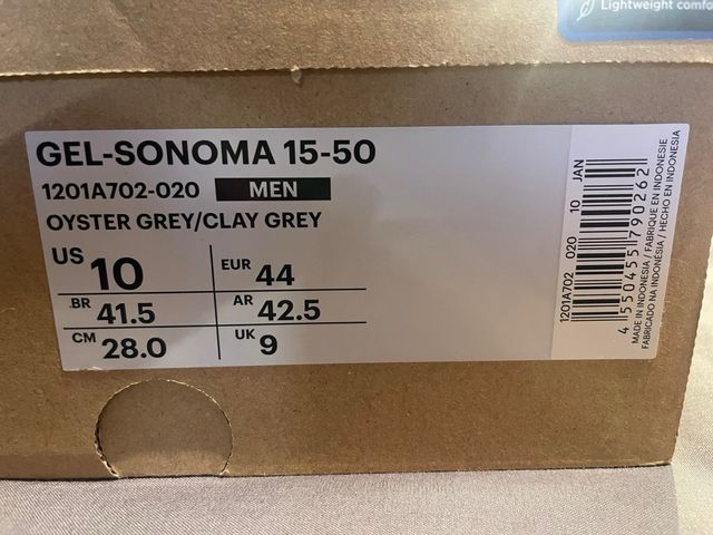 Asics Gel-Sonoma 15-50 Oyster grey/Clay grey