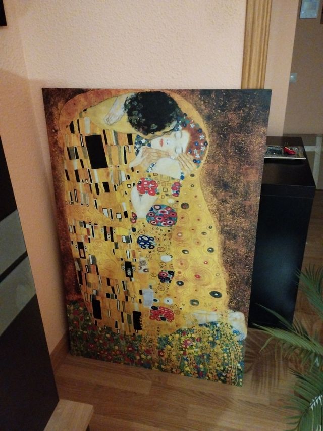 El beso de Gustav Klimt