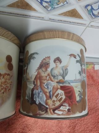 Latas Latas de colección,( Farias)metálicas.