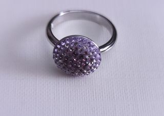 Anillo Swarovski talla 14