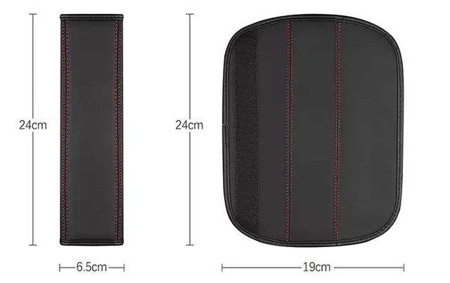 Copri cintura di sicurezza in pelle