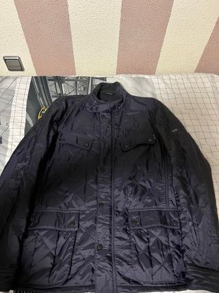 Chaqueta Barbour Ariel Polarquilt navy
