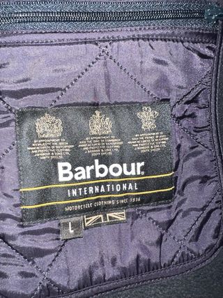 Chaqueta Barbour Ariel Polarquilt navy