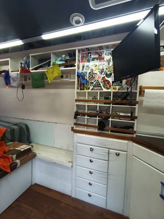 Furgón vivienda camper van Mercedes Sprinter 2007