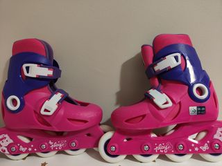 Patines con protecciones