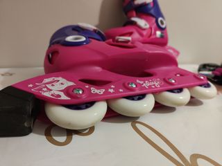 Patines con protecciones