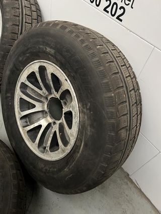 Juego llantas 15 pulgadas todo terreno 4x4 6x139