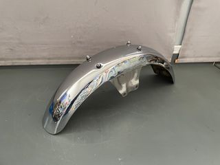 GUARDABARROS CROMADO ALETA CAFE RACER BMW /6 /7