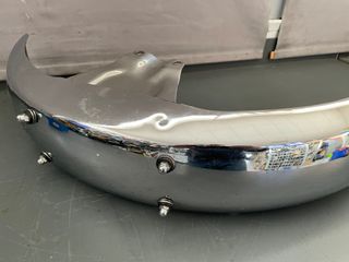 GUARDABARROS CROMADO ALETA CAFE RACER BMW /6 /7